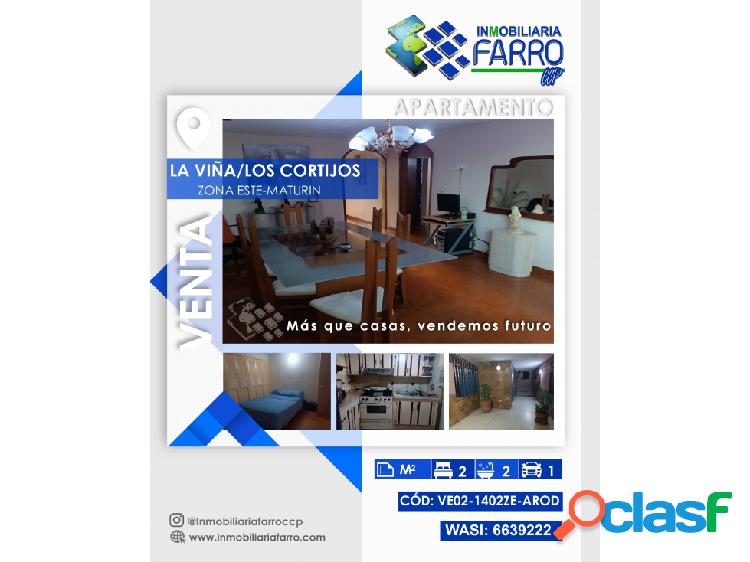 SE VENDE APARTAMENTO EN LA VIÑA VE02-1402ZE-AROD