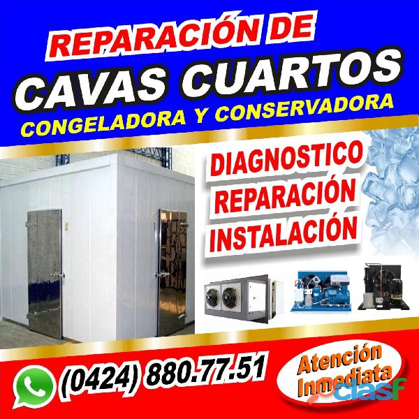 Servicio técnico en Cavas Cuartos a domicilio