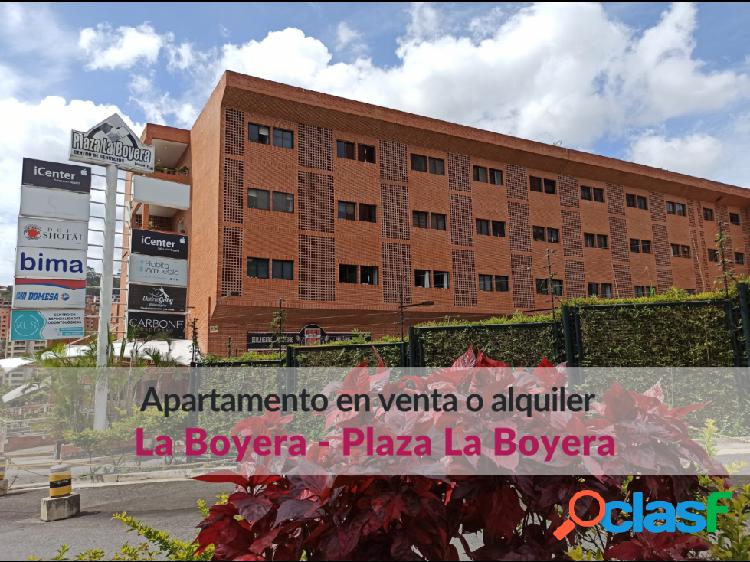 Apartamento en venta o alquiler amoblado en Plaza La Boyera
