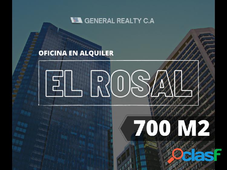 Oficina 700 m2 en alquiler - El Rosal