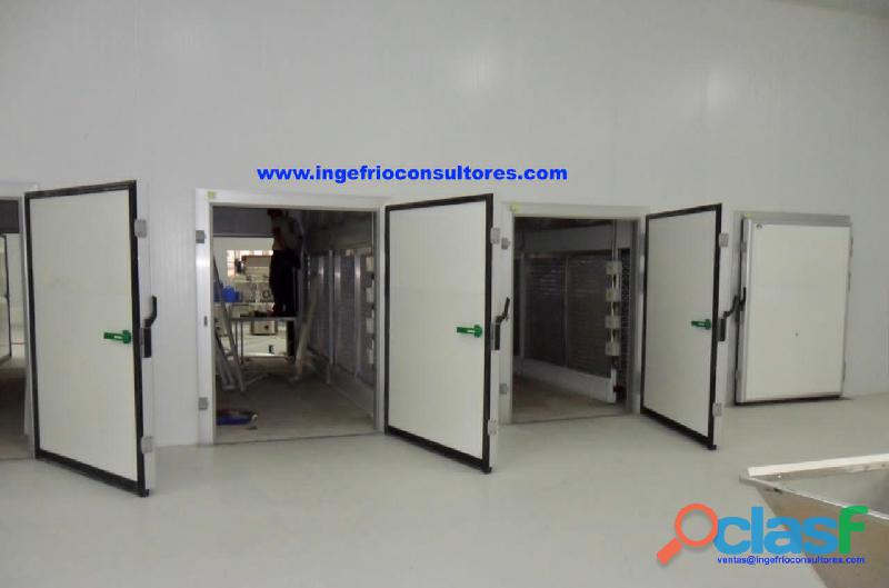Panel frigorifico importado, puertas frigorificas
