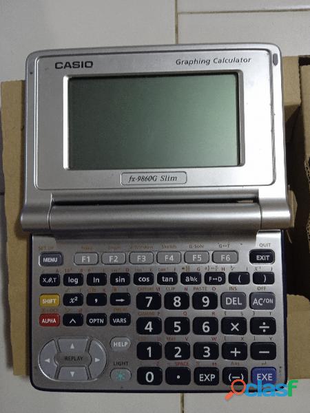 Calculadora Científica CASIO FX 9860G SLIM