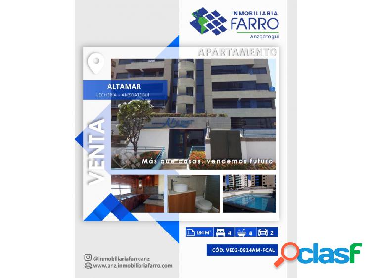 EN VENTA APARTAMENTO UBICADO EN ALTAMAR VE03-0814AM-FCAL