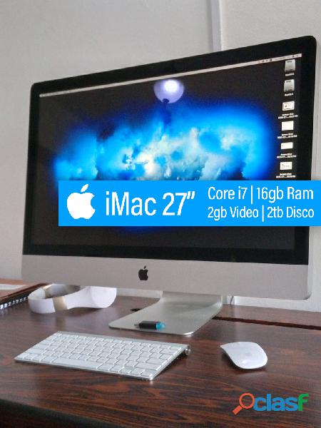 iMac 27” core i7 16gb Ram 2tb disco