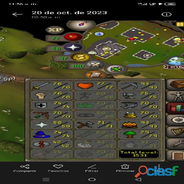 Cuenta de osrs la vieja escuela