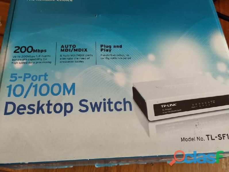 Se Vende Tp link Desktop Switch 5 Puertos 10/100m