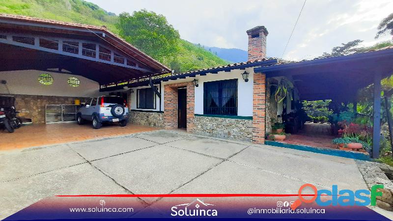 Casa Estilo Country en Venta en Mérida, Mucuy alta