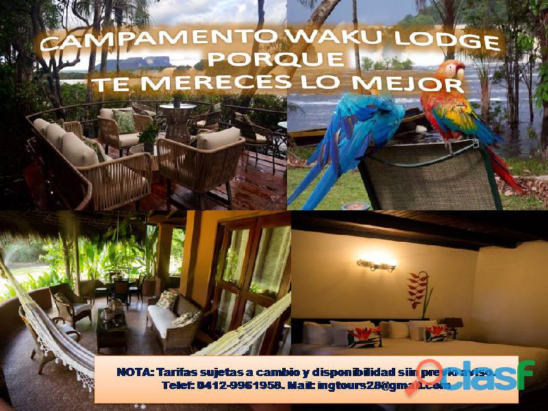 WAKU LODGE EN CANAIMAUNA EXPERIENCIA INOLVIDABLE