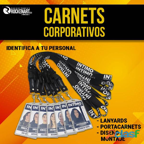 CREDENCIALES CORPORATIVAS PARA TU PERSONAL