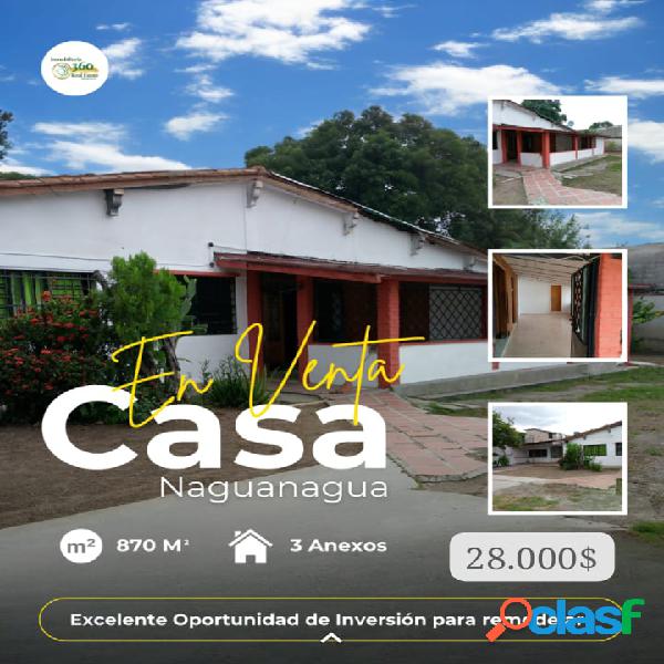 Venta Casa para Remodelar con amplio TERRENO, sector Santa