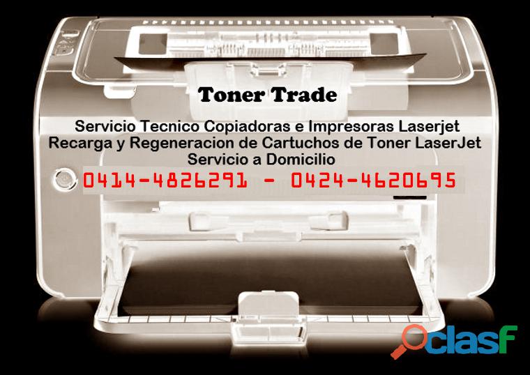 Servicio técnico a domicilio Impresoras Copiadoras LaserJet