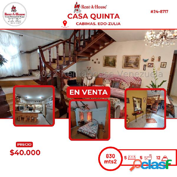 Casa quinta en cabimas