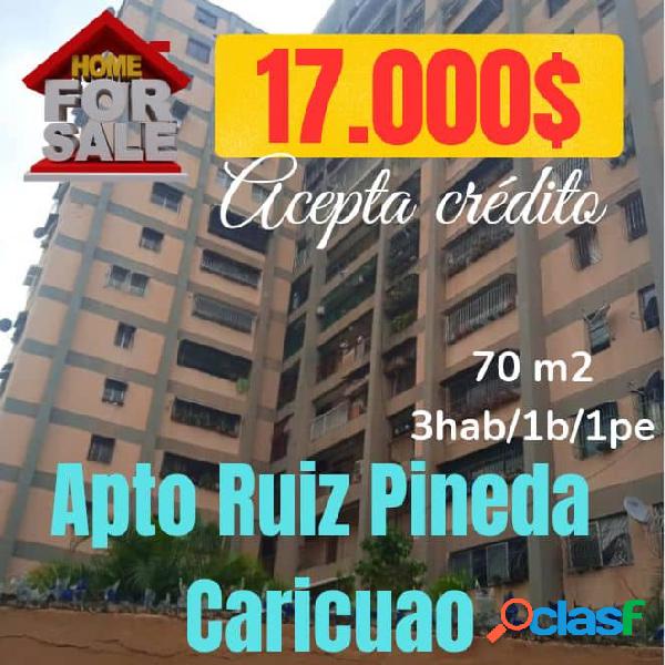 Vendo apartamento en Caricuao Ruiz Pineda