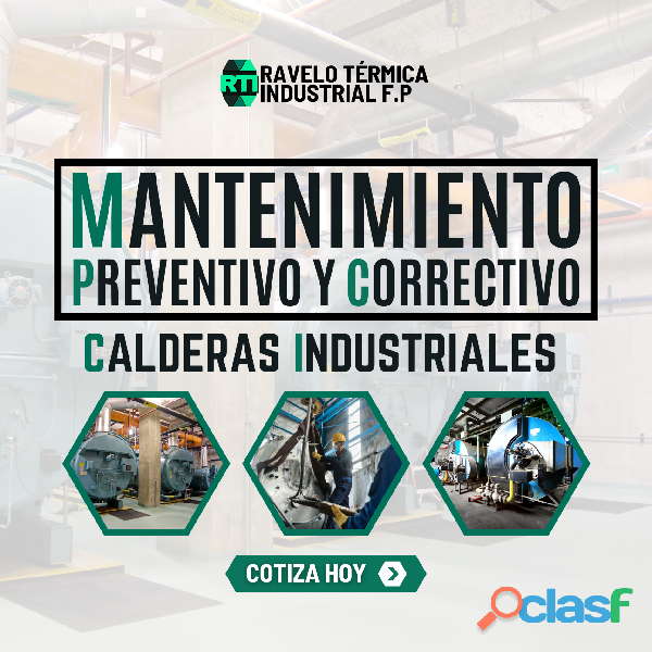 Calderas Industriales: Servicio Técnico, instalaciones,
