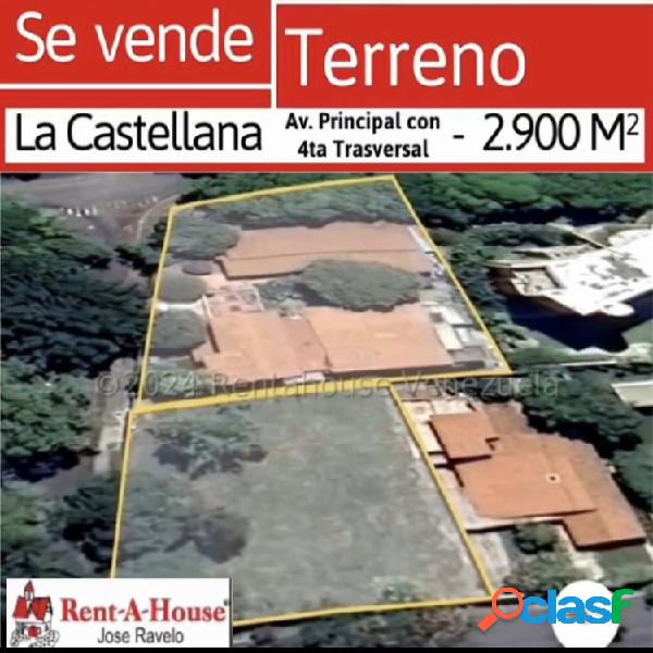 Terreno en Venta La Castellana 24-27111