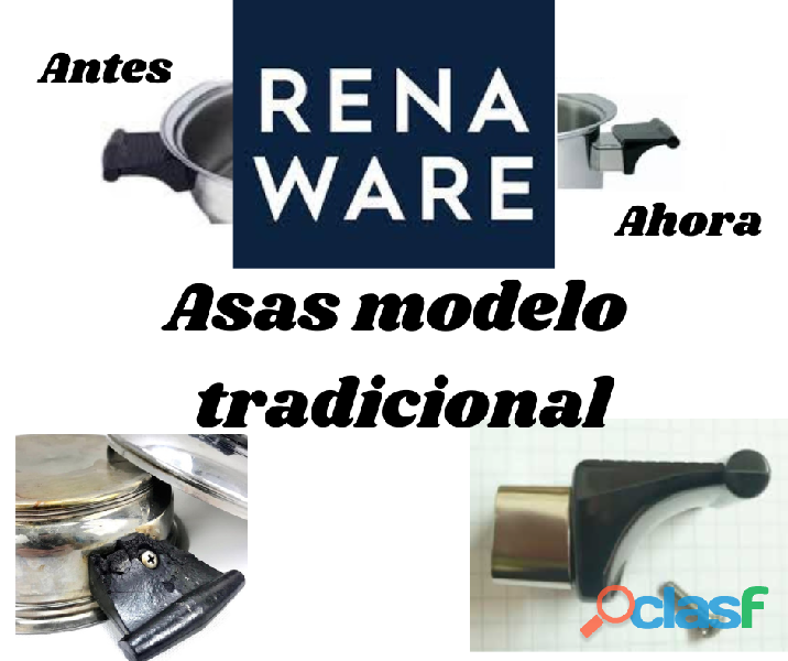 asas para ollas rena ware