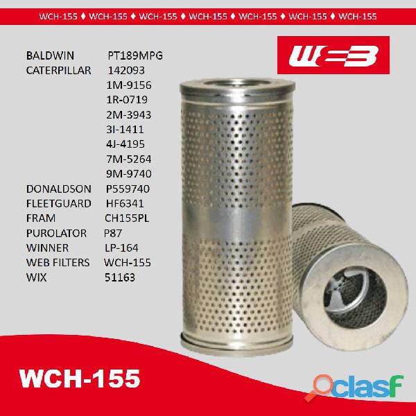 FILTRO DE ACEITE TIPO ELEMENTO WCH155 WIX 51163