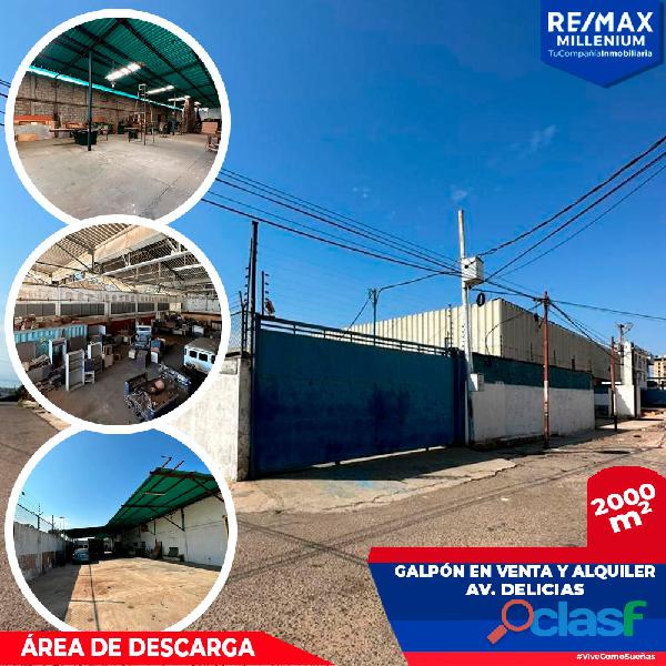 Galpón En Venta. Av. Delicias. Remax Millenium