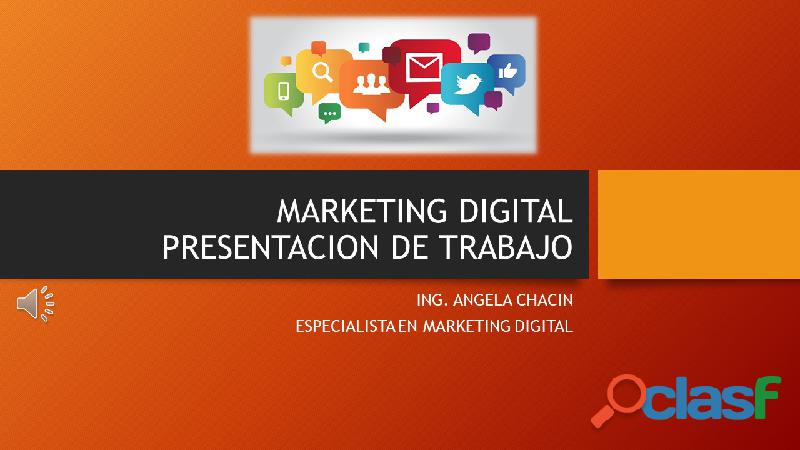 SERVICIO DE MARKETING ONLINE