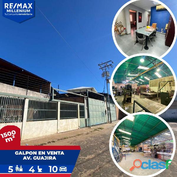 Galpón en Venta Av. Guajira. Remax Millenium