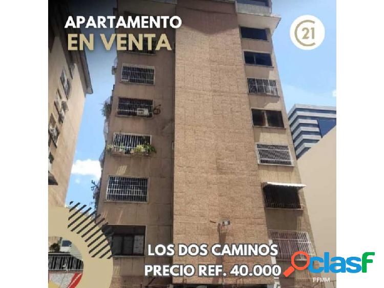 A la venta apartamento en Los Dos Caminos PF-MM