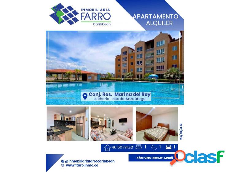 ALQUILER APARTAMENTO MARINA DEL REY LECHERIA VE15 0011MR