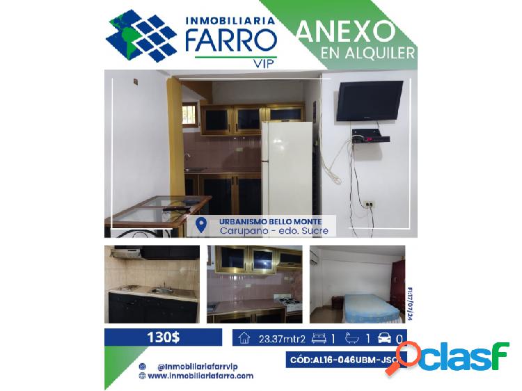 ANEXO EN ALQUILER / AL16-46UBM-JSOL