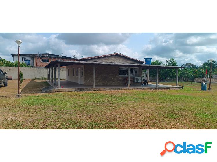 CASA DE CAMPO EN EL SECTOR DE PLANTACÍON VE02-1801PLT-MTRU