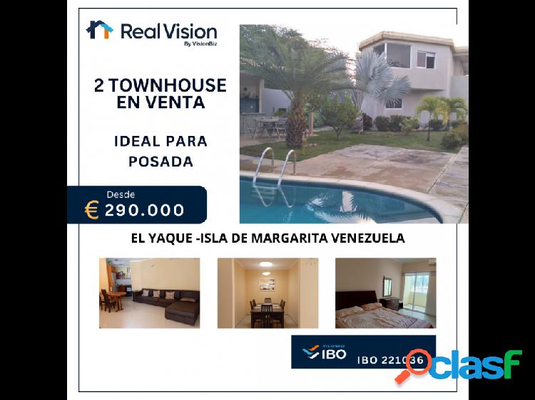 En Venta, Doble Paraíso: Casas de Lujo en Playa El Yaque