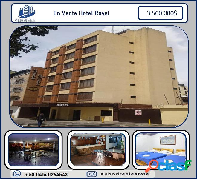 En Venta el Emblemático Hotel Royal