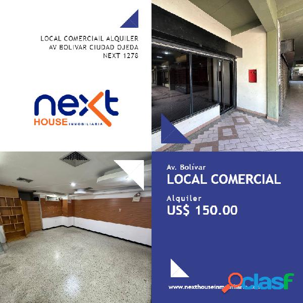 Local Comercial Alquiler Ciudad Ojeda Av Bolivar Next-1278