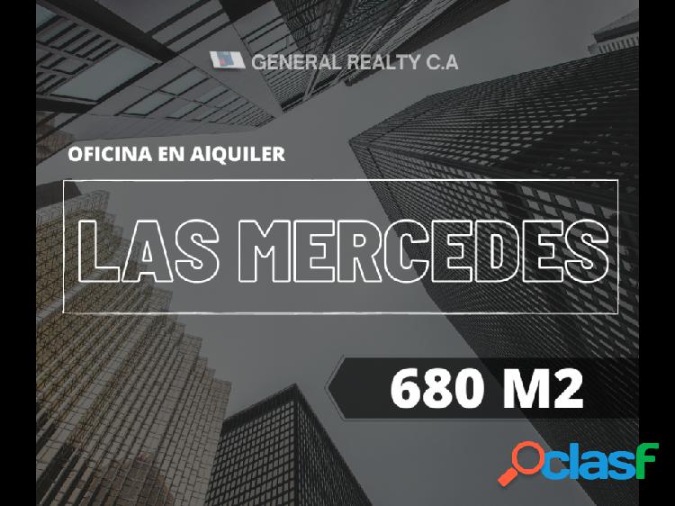 Oficina en Alquiler Las Mercedes 680 M2