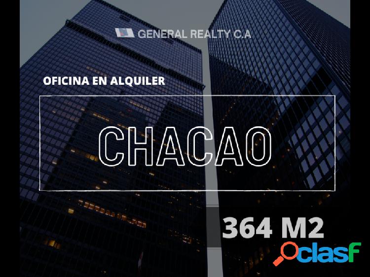 Oficina en Alquiler y Venta Chacao 364 M2