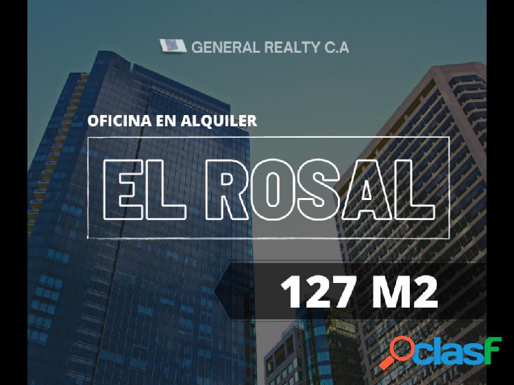 Oficina en Alquiler y Venta El Rosal 127 M2