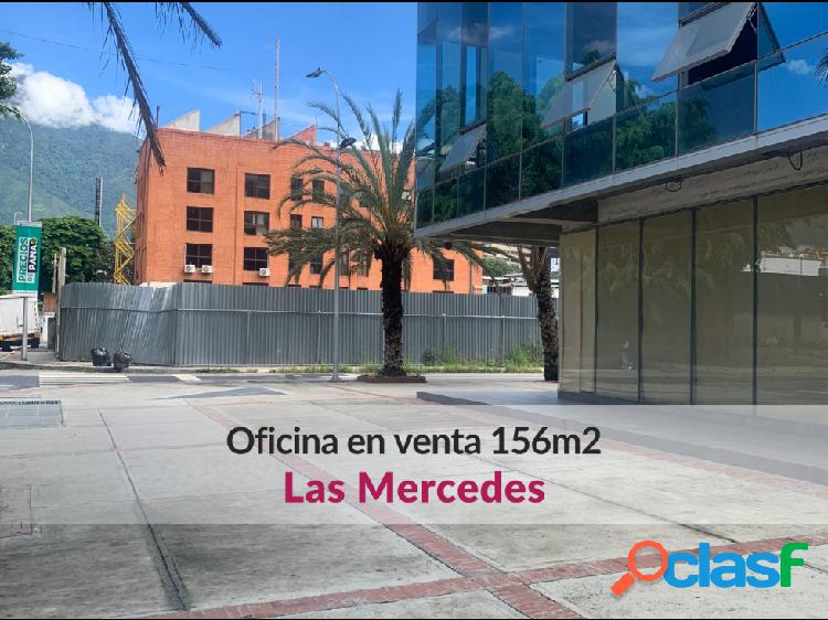 Oficina en venta en las mercedes de 156m2 en obra gris