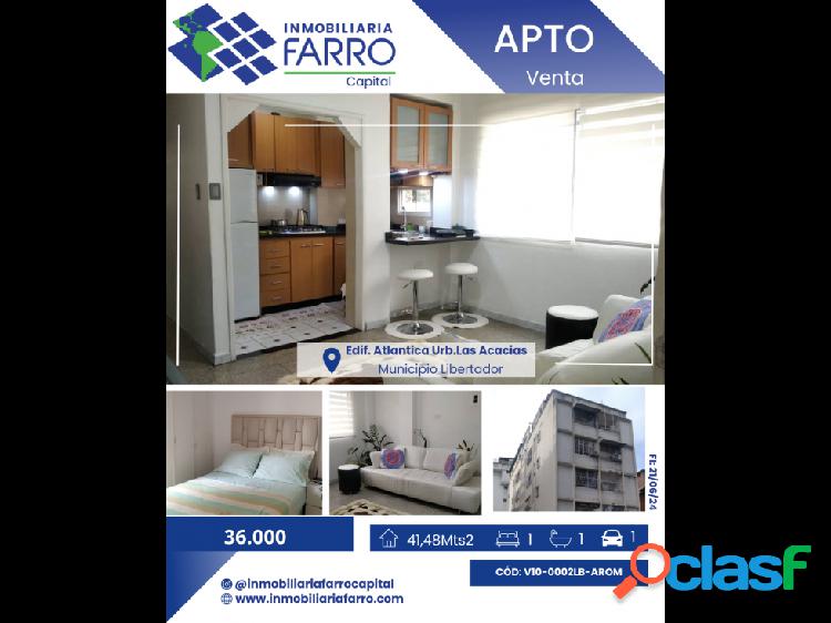 SE VENDE APTO EN A.EDIF.ATLANTICURB.LAS ACACIAS