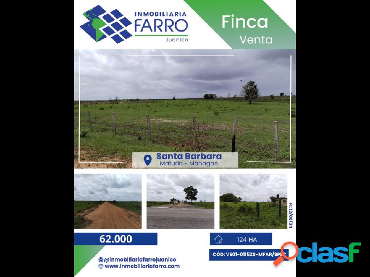 SE VENDE FINCA EN SANTA BARBARA VIA AL SUR