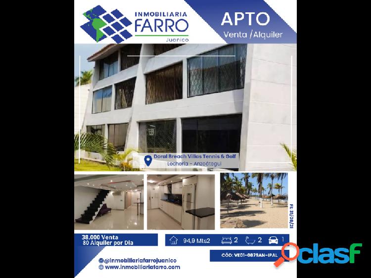 SE VENDE/ALQUILA APTO EN DORAL BEACH,LECHERIA