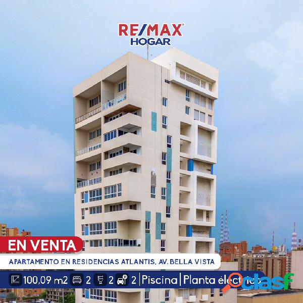 Vende Apartamento ubicado en Residencias Atlantis