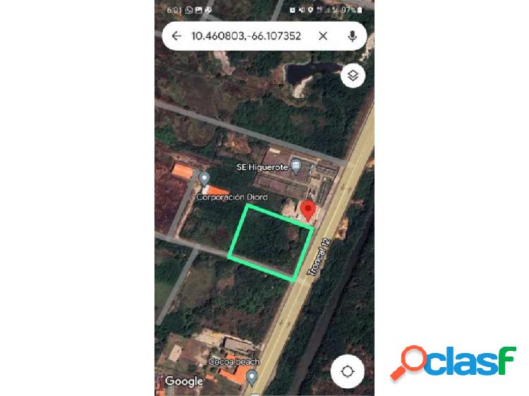 Vendo terreno de 6000m2 principal Higuerote 7797