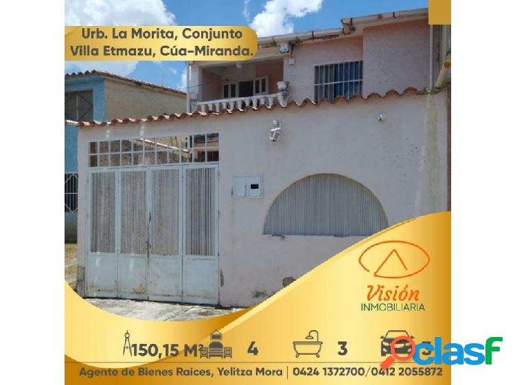 Venta. Casa, Urbanización la morita conjunto villa Etmazu,