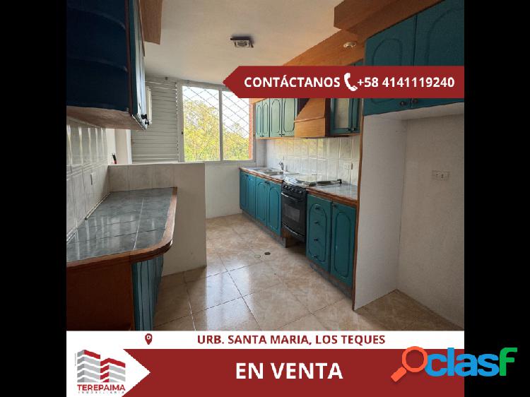 Venta de Apartamento, Urb. Santa María, Los Teques