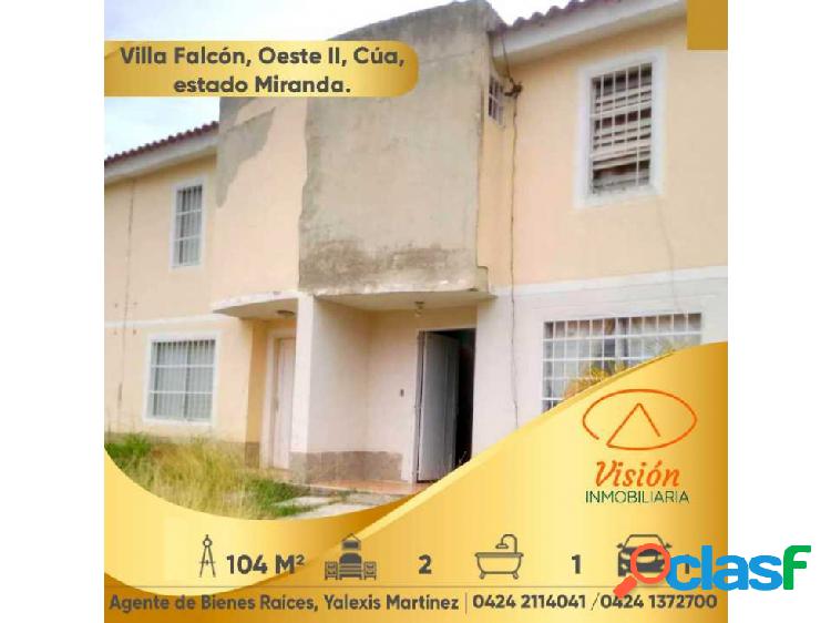 Villa Falcón, Oeste II, Cúa- edo Miranda