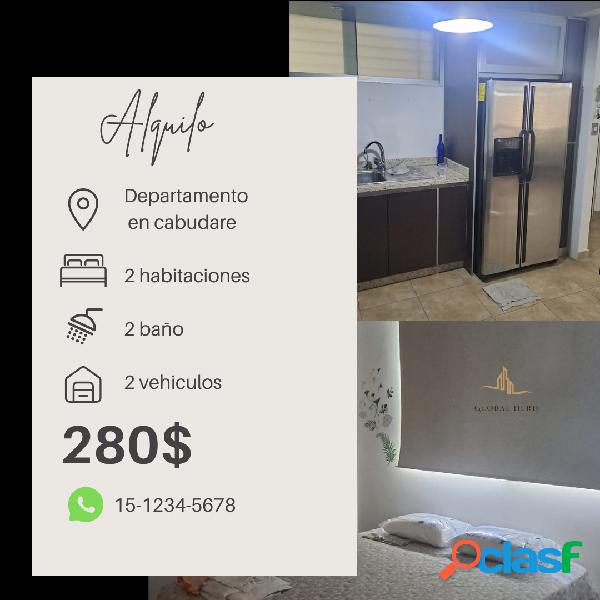 Apartamento en las iguanas cabudare.