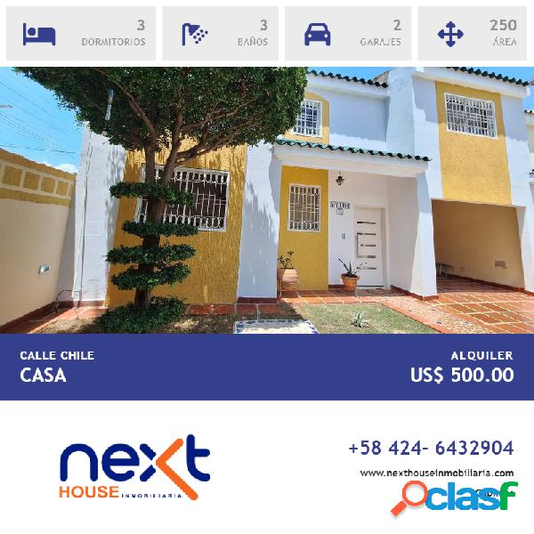 TOWNHOUSE ALQUILER SECTOR LA ROSA CABIMAS NEXT 1294