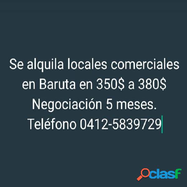 Alquilo locales comerciales en Baruta