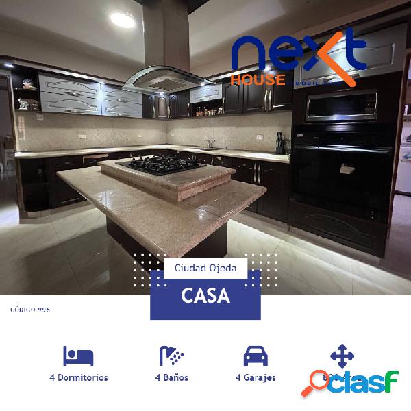 CASA EN VENTA SECTOR URDANETA TAMARE CIUDAD OJEDA NEXT 996