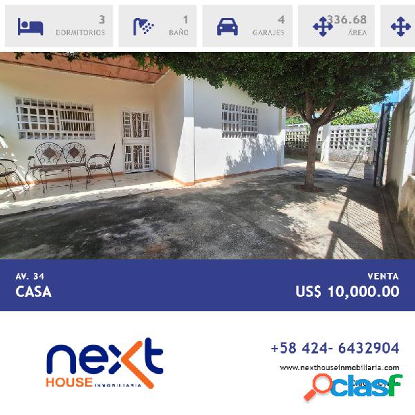 CASA VENTA CIUDAD OJEDA AVENIDA 34 NEXT 1308