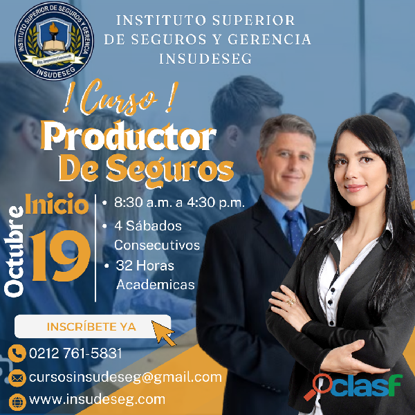 CURSO PRODUCTOR DE SEGUROS