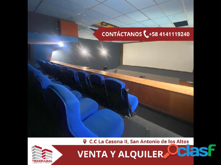 Cine con 3 audiovisuales, Alquiler y Venta, San Antonio de